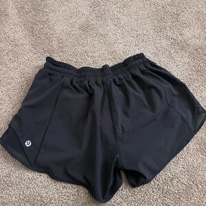 Black Lulu Lemon shorts